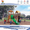 Equipo de juegos infantiles de madera para exteriores