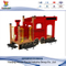 Juego de juegos de tren de madera para niños al aire libre