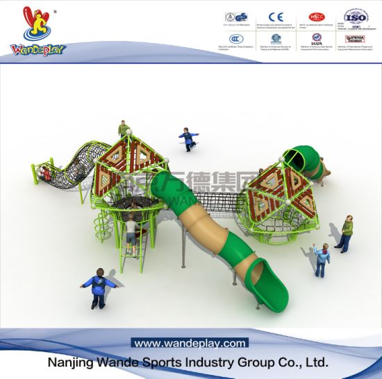 Parque de atracciones Nest Climbing Children Outdoor Playground Equipment