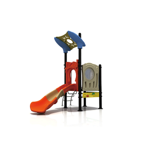 Parque de atracciones al aire libre moderno parque infantil, equipo de juegos para niños
