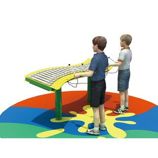 Juegos de percusión de xilófono Parque de atracciones al aire libre Música Equipo de juegos para niños