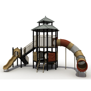 Parque de atracciones para niños Pabellón al aire libre Parque infantil Equipo de juegos