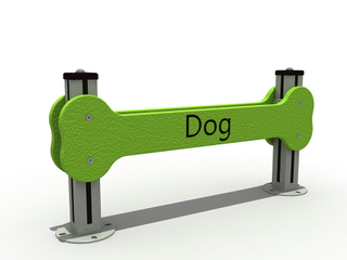 Equipo de juego de entrenamiento de salto de patio de juegos para perros al aire libre para parque de mascotas