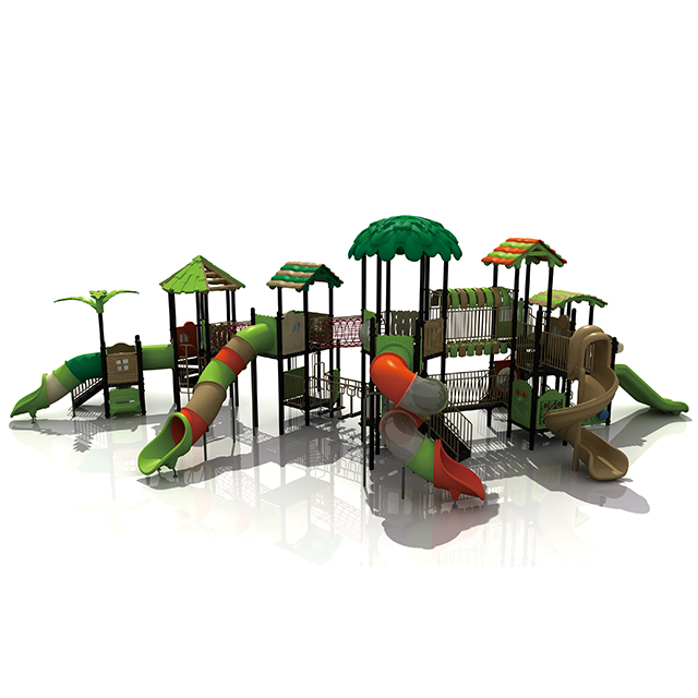Parque infantil al aire libre, parque infantil, parque infantil Silde, equipo para preescolar